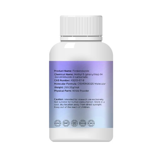 PetsClub - Fenbendazole 444mg 120 Capsules - Fenben 444mg - Ensures >99% purity of the highest quality products.