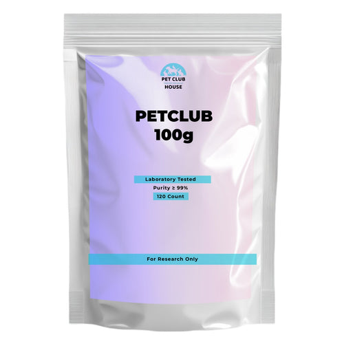 PetsClub - Fenbendazole 100g Powder - Fenben 100g - Ensures >99% purity of the highest quality products